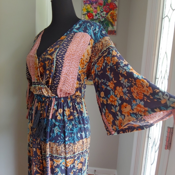 Jaase Willow Clay Boho Jumpsuit Size S - Picture 5 of 11